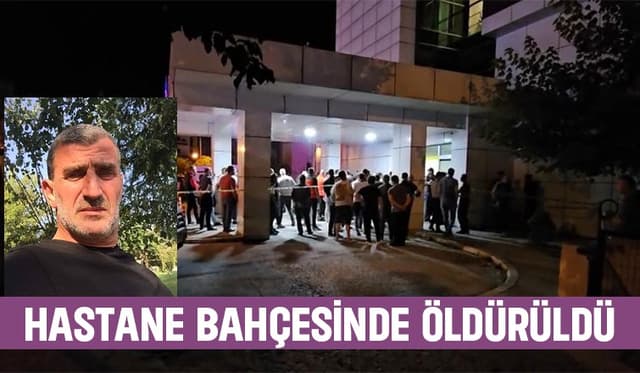 Sapanca'da hastane bahçesinde cinayet
