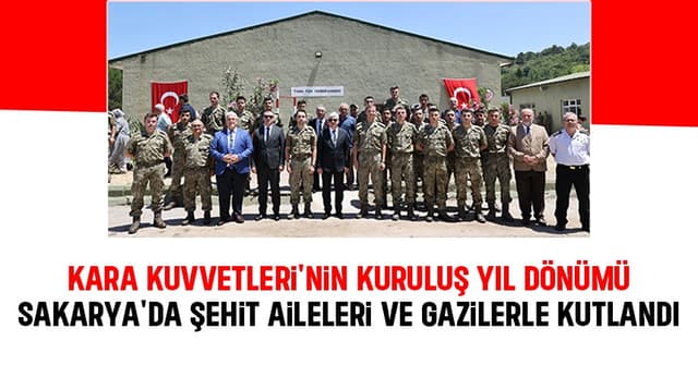 Kara Kuvvetleri Komutanlığı’nın kuruluş yıl dönümü kutlandı