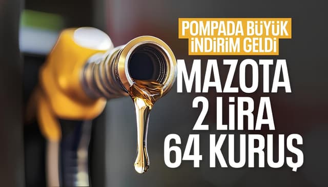 Araç sahipleri bu habere sevinecek: Motorine indirim geliyor