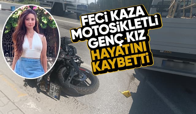 Karapürçek yolunda ki kazada genç kız hayatını kaybetti