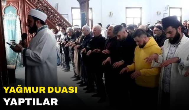 Akyazı'da Yağmur Duası Yapıldı