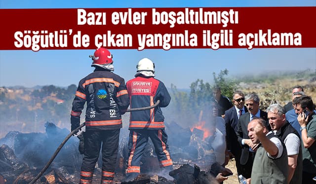 Yusuf Alemdar yangın bölgesinde