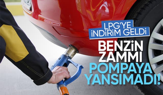 LPG'ye indirim geldi
