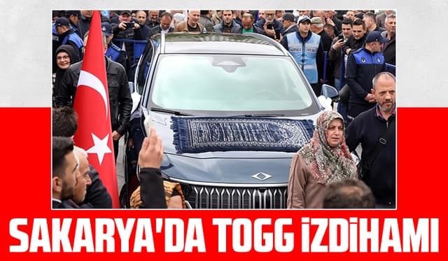 Yüce direksiyonda, Türkiye’nin gururu TOGG’a tarihi karşılama
