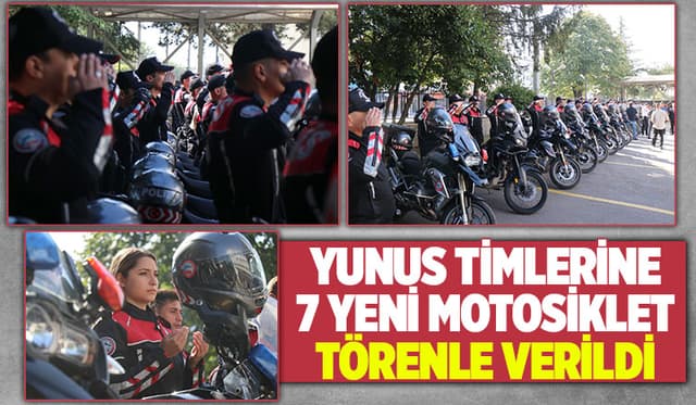 Motosikletli Polis timlerine taze kan 