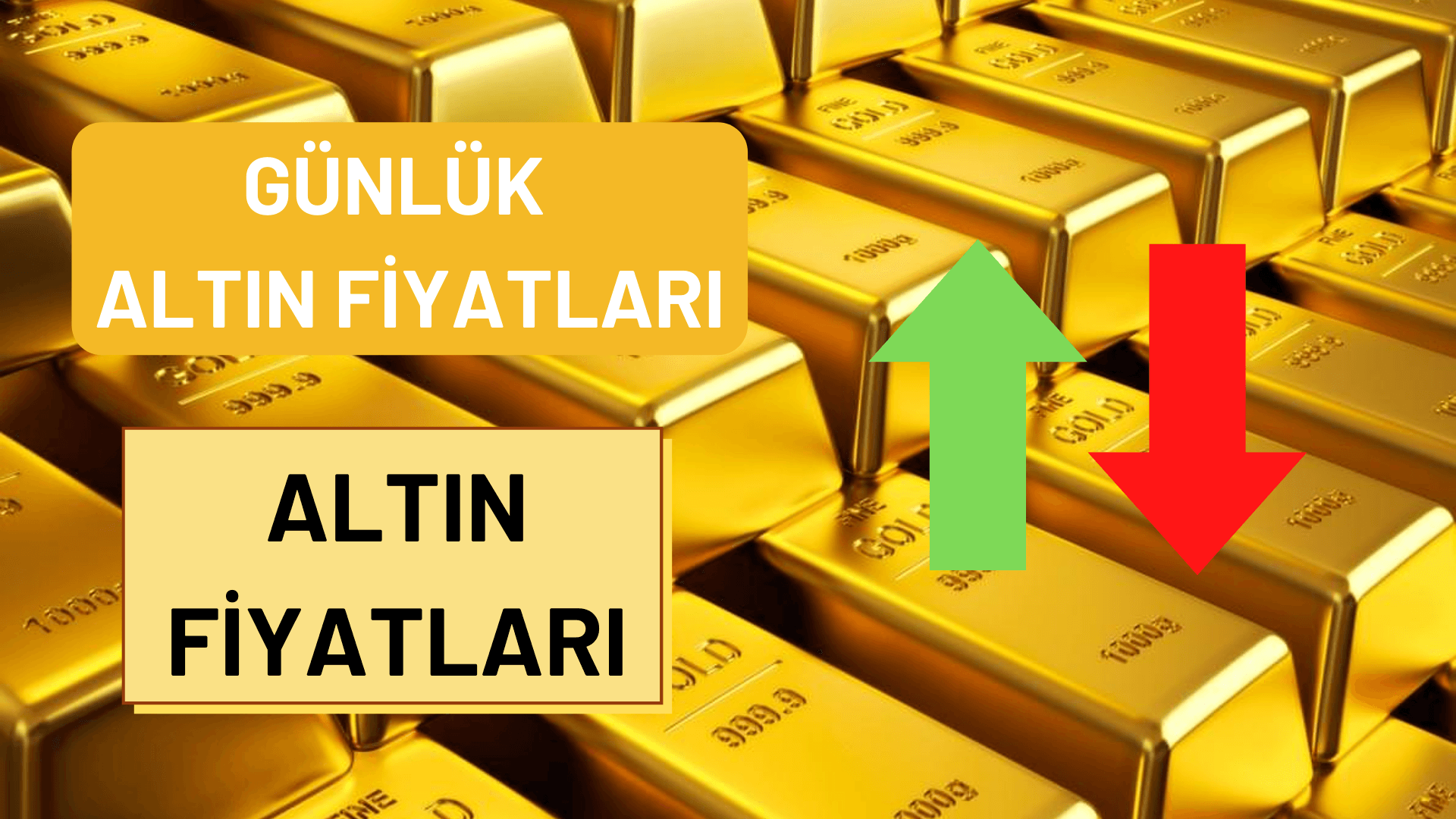 Altın Fiyatları Ne Kadar Oldu? 01 Kasım Salı