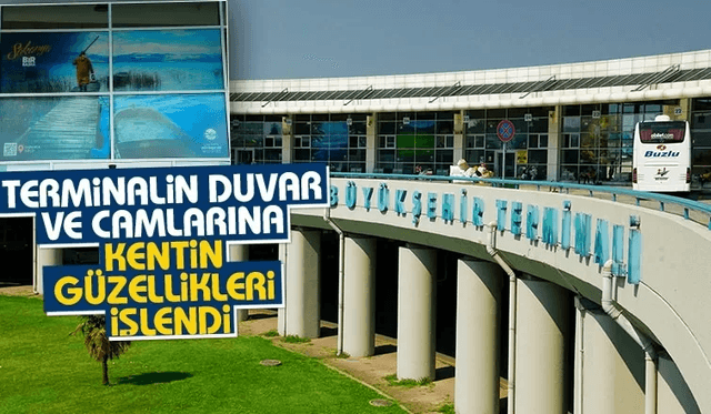 Sakarya Terminali'nde Kentin Güzellikleri Tanıtılıyor