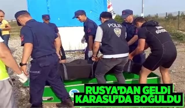 Rusya'dan Geldi, Sudan Cansız Bedeni Çıktı