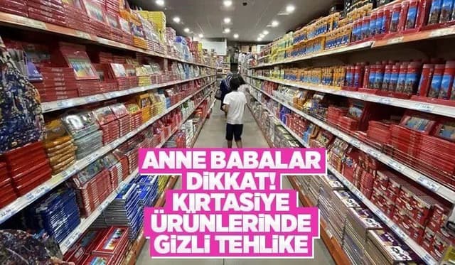 Okul sezonu açıldı; Kırtasiye ürünlerine dikkat!