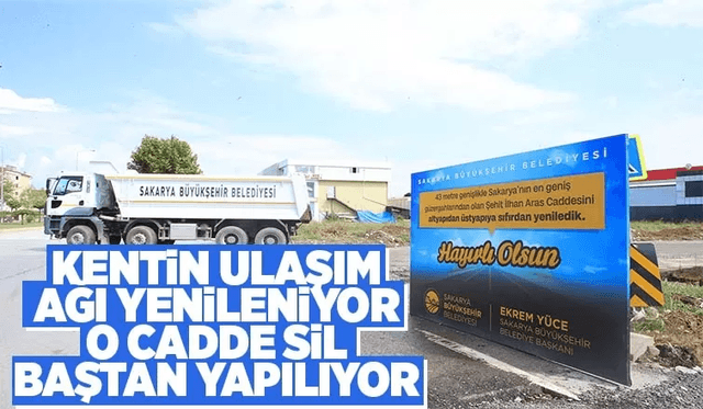Adapazarı, Serdivan ve Erenler’in Ulaşımı İçin Önemli Dokunuş
