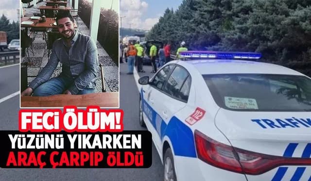 Sakaryalı genç yüzünü yıkarken aracın altında kalıp öldü