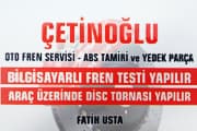 Çetinoğlu Oto Fren Servisi