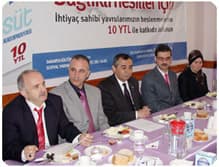 500 Çocuğa Her Gün Yarım Litre Süt!