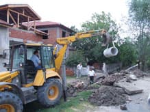 Budaklar Köyü'nde Açık Kanallar Kapatılıyor