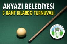 Bilardo turnuvasında final yarın akşam