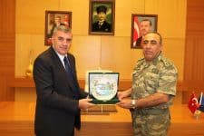 Başkan Toçoğlu, Tuğgeneral Çınar'ı makamında ağırladı