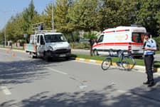 Palmiye Caddesi'nde kaza: 1 yaralı