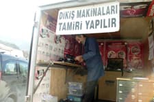 Taraklı'da seyyar tamirci