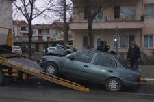 Bona Caddesi'nde trafik kazası