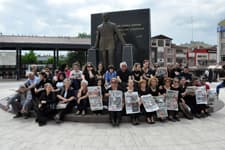 CHP İl Kadın Kolları'ndan oturma eylemi
