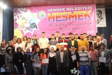 HESMEK'te 387 kursiyer sertifika aldı