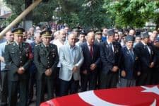 Güney Kore gazisi son yolculuğuna uğurlandı