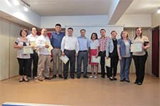 Yunus Çiloğlu'ndan sertifika töreni
