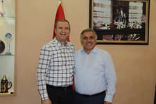 Edirne'den Başkan İnci'ye ziyaret