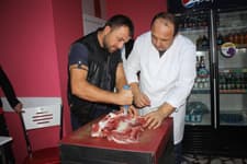 Ferizli'de kurban kesimi eğitimi yapıldı