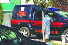 Afrika'dan gelen işçi, Ebola şüphesiyle sevk edildi
