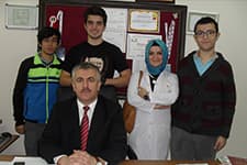 Ali Dilmen Anadolu Lisesi öğrencileri Finlandiyada