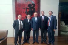 Gürkan Canol Kılıçdaroğlu'nu ziyaret etti