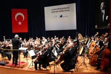 Cumhurbaşkanlığı Senfoni Orkestrası SAÜ'de konser verdi