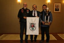 Motorsiklet Spor Kulübü Vali Coş'u ziyaret etti