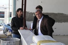 Akcan, Akyazı Amatör Kulüpler Lokali inşaatını inceledi 