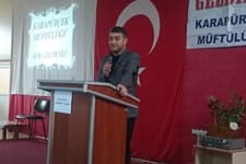 Karapürçek Müftülüğü'nden ardı sıra konferans...