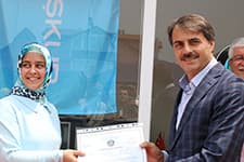 Serdivanlı kursiyerler yılsonu sergisi açtı