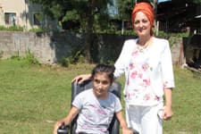Engelli Şeyma Nur'a bayram hediyesi 