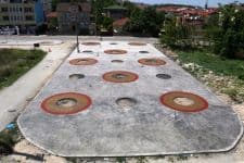 Serdivan'daki meydan projesinde sona gelindi