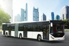 Otokar, körüklü otobüsünü ilk kez Avrupada sergiledi