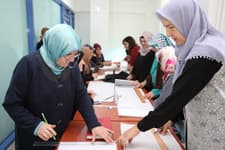 Camili Ek Birimlerde dikiş ve mefruşat kursu açıldı