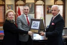 Başkan Yılmazer'den Nafi Güral'a teşekkür