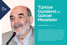 Gazeteci - Yazar Ahmet Taşgetiren, konferans için geliyor