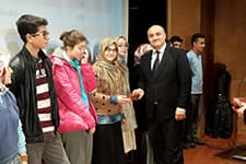 TEOG'da derece yapan öğrencilere ödül töreni