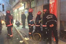 Medikal dükkanında yangın