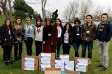 SAÜde toplanan kalemler ihtiyaç sahibi okullara gidecek