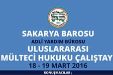 "Uluslararası Mülteci Hukuku Çalıştayı" düzenlenecek