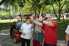 Bilgievi öğrencileri için fotoğraf dersi