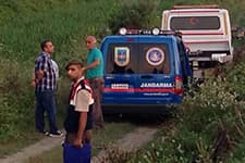 Çalıntı kasa dere kenarında bulundu