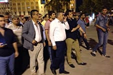 Sakarya darbe girişimine karşı tek vücut oldu